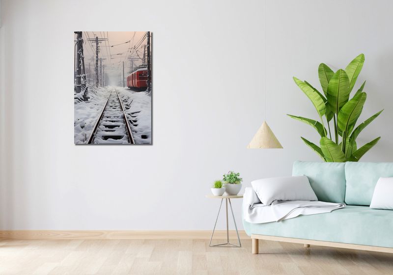 Obraz 60x90cm Podróż po Torach zdjęcie 2