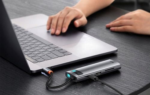 Adapter 7w1 Baseus Hub USB-C na 2xUSB +HDMI +USB-C na Arena.pl