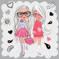 FOTOTAPETA dlziecięca LALKI BARBIE MODELKI 395x280