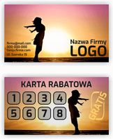 Karty stałego klienta RABATOWE 120 szt LOGO nazwa firmy PERSONALIZOWANE