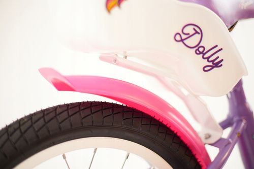Rower 16" cali dziecięcy dla dziewczynki fotelik, kółka boczne,frędzle,kosz na Arena.pl