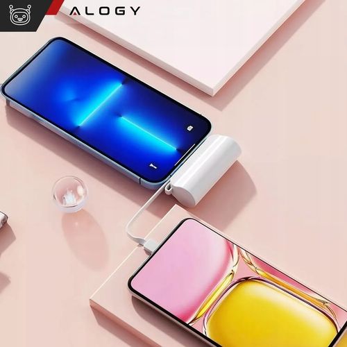 MAŁY PowerBank 5000 mAh kieszonkowy do iPhone 16 15 14 USB-C TYP-C 5000mAh na Arena.pl
