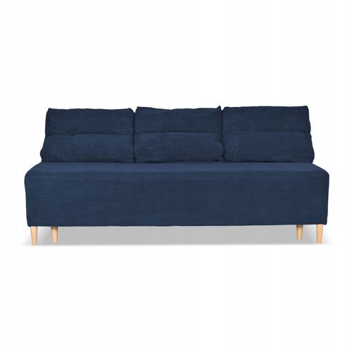 Kanapa sofa KIMO funkcja spania pojemnik Anafi granat sztruks na Arena.pl