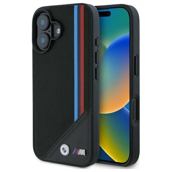 Etui BMW do iPhone 16 6.1"", Czarny MagSafe zdjęcie 1