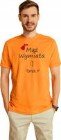 KOSZULKA T-SHIRT z imieniem dla męża MĄŻ WYMIATA