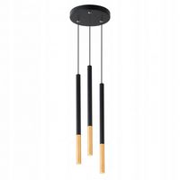 LAMPA WISZĄCA PIERO CZARNY MAT 35W ALUMINIUM STAL LED G9