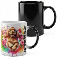 KUBEK MAGICZNY 330ML DRUK - PIES PSY PIESEK RASA COCKER SPANIEL