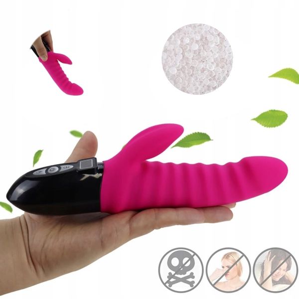 Mocny I Gruby Wibrator Podgrzewany Z Lcd zdjęcie 2