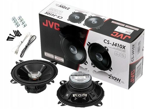 JVC CS-J410X | Głośniki 10cm 210W Dual-Cone | Samochodowe 100mm 90dB na Arena.pl