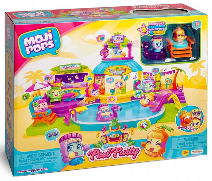 Zestaw figurek MAGIC BOX Moji Pops Pool Party zdjęcie 2