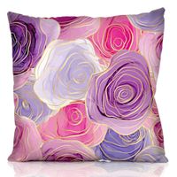 Poszewka Welurowa 45X45 Róże 21118