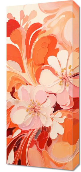 Obraz 30x70cm Taniec Kwiatów zdjęcie 1