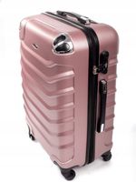 ZESTAW RGL 2w1 ŚREDNIA WALIZKA PODRÓŻNA + KUFEREK BAGAŻ ORGANIZER