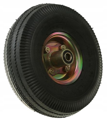 KOŁO KÓŁKO DO TACZKI WÓZKA 4.10/3.50-4 260x85 4PR MOCNE POMPOWANE OTWÓR 16 na Arena.pl