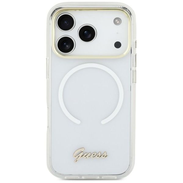 etui guess iml gradient script metal     magsafe do iphone air biały zdjęcie 4
