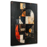 Obraz do salonu sypialni loftu hotelu, Abstrakcja geometryczna