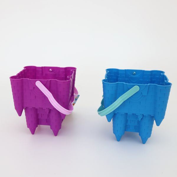 wiaderko do piaskownicy Zamek - fioletowy zdjęcie 9