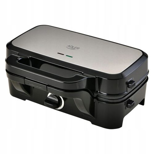 Opiekacz Gofrownica Grill 3w1 Toster Regulacja Temperatury Adler AD na Arena.pl