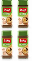 Kawa zbożowa Inka Błonnik słoik 100g x4