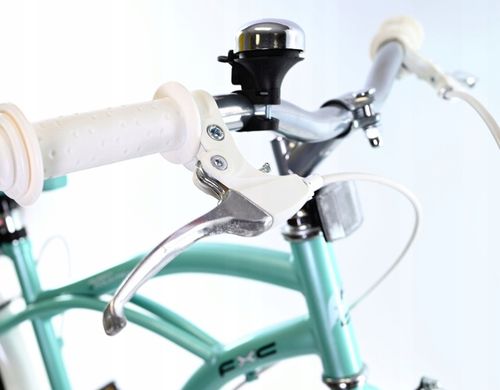 ROWER DLA DZIEWCZYNKI 20 CALI ROWEREK DZIECIĘCY MIĘTOWY BŁOTNIKI ODBLASKI na Arena.pl