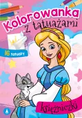 Kolorowanka Z Tatuażami. Księżniczki