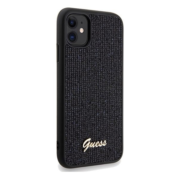 Etui Guess do iPhone 11, iPhone XR, Czarny zdjęcie 4