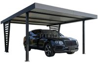 Carport V PREMIUM 5x5,5m Wypełnienie panelami Wiata samochodowa TS1265