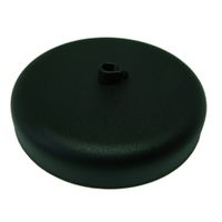 Podsufitka Maskownica Sufitowa fi 135mm Czarna z hamulcem czarnym