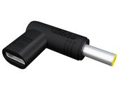 Adapter USB gniazdo USB-C-wtyk DC3,0/5,5