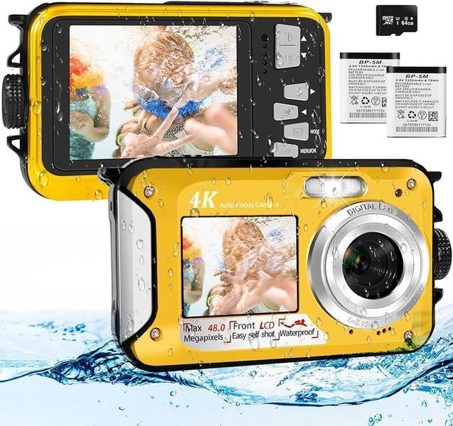 Wodoodporny Aparat Cyfrowy 1080P 30MP zdjęcie 1