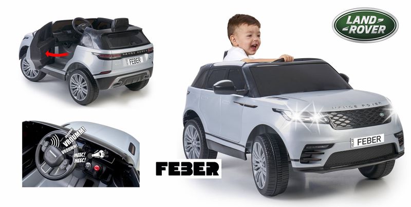 FEBER Samochód na akumulator Range Rover Velar 6V CE zdjęcie 8