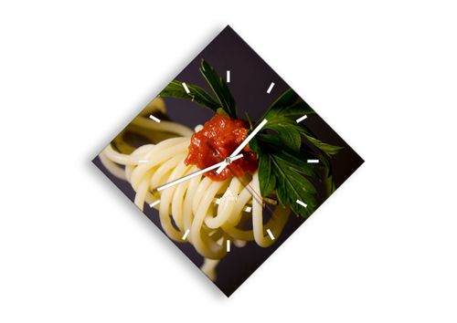 Zegar Ścienny - Spaghetti Sos  - 30X30 Cm - C3Ad30X30-1307 na Arena.pl