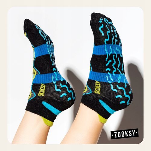 2x Skarpetki ABS Antypoślizgowe Damskie Sportowe Fitness Joga 41-46 ZOOKSY na Arena.pl