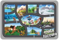 Mata Filcowa Nickelodeon dywany 75x112 cm - Psi Patrol Podróże