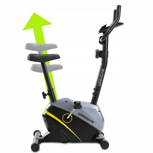 ROWER stacjonarny treningowy URBOGYM OXYGEN YELLOW na Arena.pl