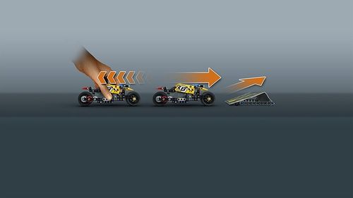 LEGO Technic - Kaskaderski motocykl 42058 na Arena.pl