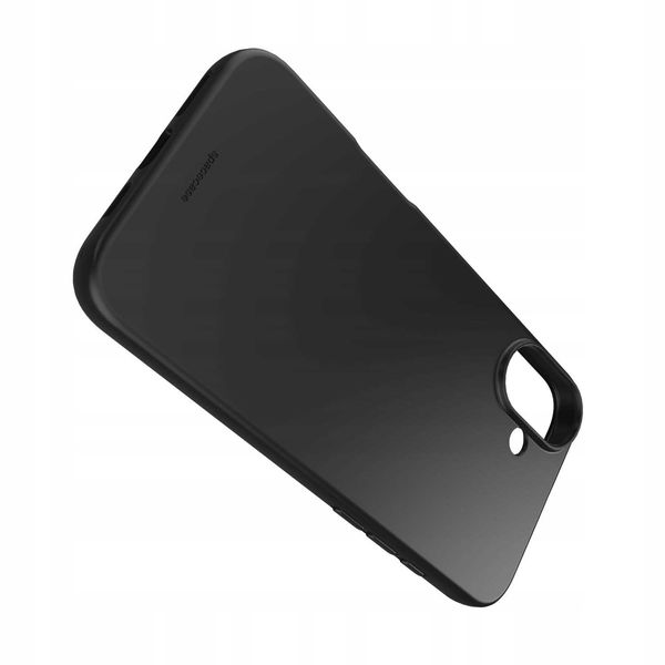 Spacecase Silicone Case Iphone 16 Plus Black zdjęcie 7