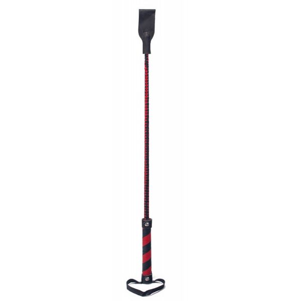 Skórzana szpicruta 66 cm zdjęcie 1