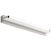Kinkiet LAMPA ścienna REGAL 00008 Ideus prostokątna OPRAWA metalowa LED 9W 4000K listwa chrom