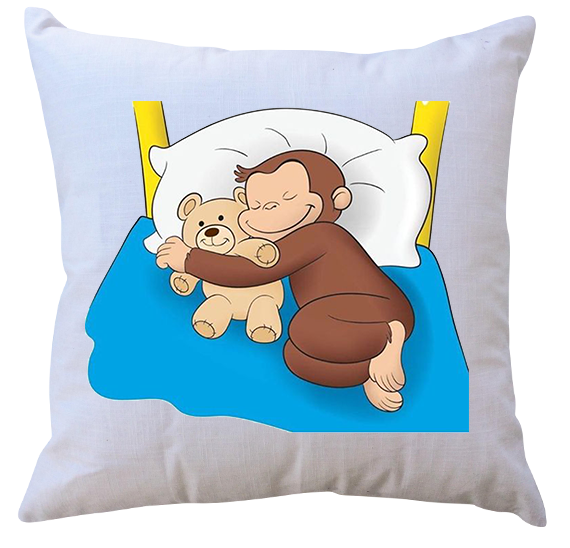 Poduszka Ciekawski George zdjęcie 1