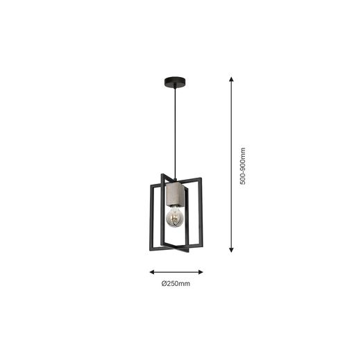 Lampa Wisząca Ralph 1xE27 na Arena.pl