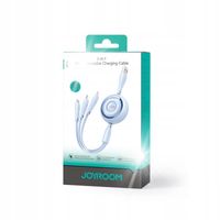 Kabel Joyroom USB - USB typ C / microUSB / Lightning 1 m wielokolorowy