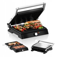 2 x Grill Elektryczny Opiekacz ROZKŁADANY Mocny VERTENZ Intense 50 2200 W