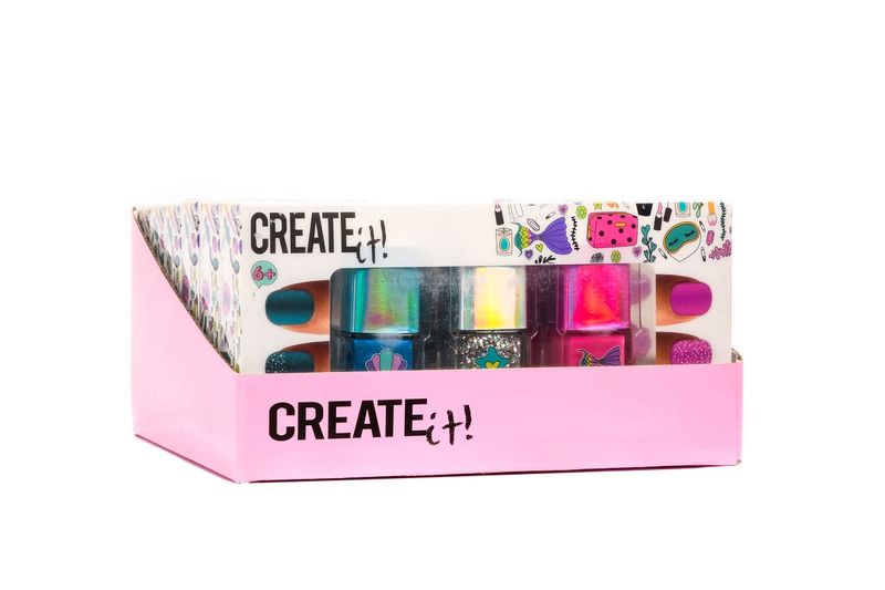 CREATE IT! lakier do paznokci Mermaid 3pak 84134 zdjęcie 2