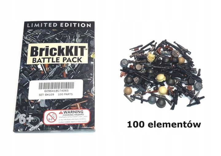 BrickKIT Karabiny dla figurek z klocków Broń BK109 zdjęcie 3
