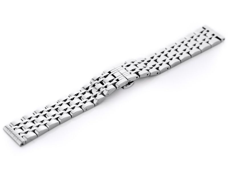 Bransoleta Pacific Model 5 - srebrna 20mm zdjęcie 1