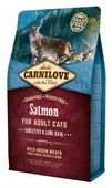 carnilove cat salmon sensitive & long hair 6kg