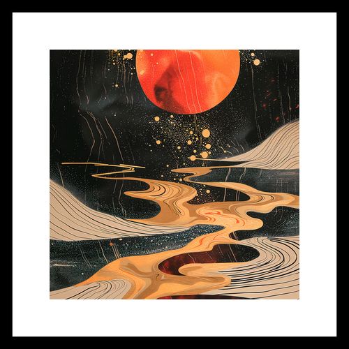 Plakat 20x20cm Planetarny Taniec na Arena.pl