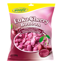 woogie euka cherry cukierki eukaliptus wiśnia 150 g
