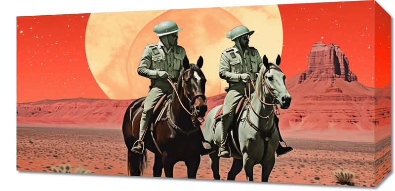 Obraz 60x30cm Patrol Kosmiczny zdjęcie 1